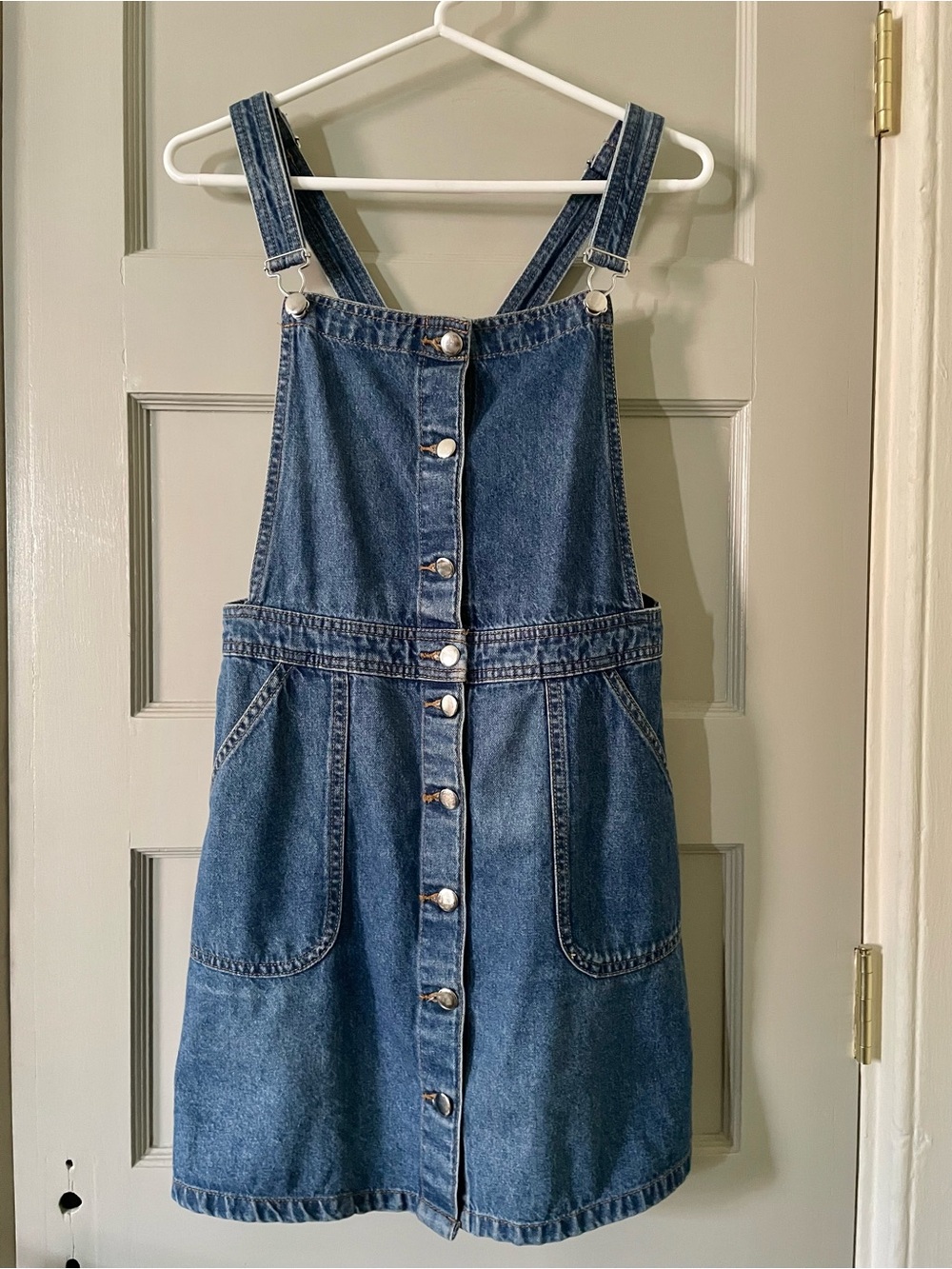 Denim Overall Dress